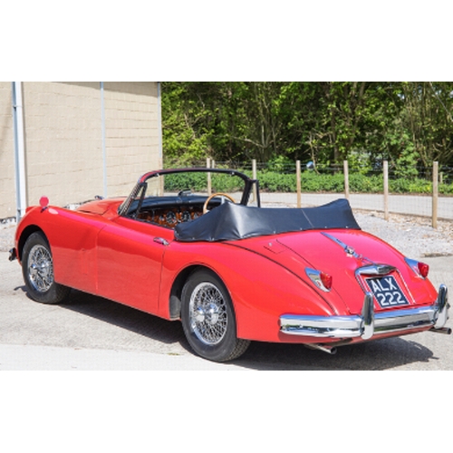 5 - 1959 JAGUAR XK150 DROPHEAD COUPE. Registration Number: ALX 222, Chassis Number: S827298D/N, Engine N... 