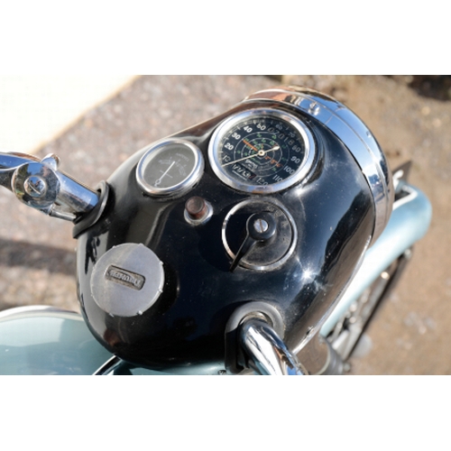 16 - 1955 TRIUMPH TIGER 110. Registration Number: WTJ 866, Chassis Number: 73664, Engine Number: 73664. T... 