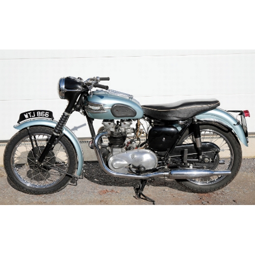 16 - 1955 TRIUMPH TIGER 110. Registration Number: WTJ 866, Chassis Number: 73664, Engine Number: 73664. T... 