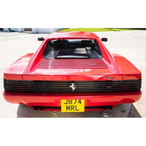 6 - 1992 FERRARI 512 TR. Registration Number: J874 MRL, Mileage: 33,000. The Ferrari 512 TR was first un... 