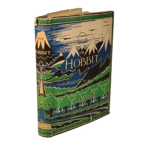 46 - TOLKEIN, J.R.R. 'The Hobbit, or There and Back Again' 1st ed., 1st impression, pub. Allen & Unwin, 1... 