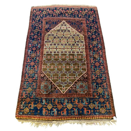 229 - A PERSIAN BAKHTIAR RUG 20th century, 183cm x 138cm, together with a Persian wool carpet, 20th centur... 