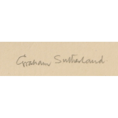 274 - *GRAHAM SUTHERLAND (1903-1980) 'Cray Fields' signed in pencil to the margin, from the sixth state ed... 