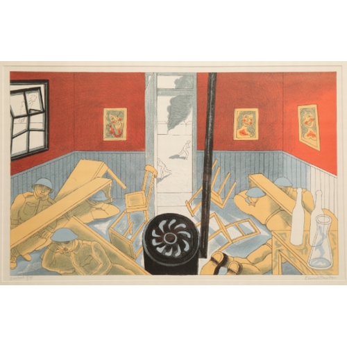 278 - *EDWARD BAWDEN (1903-1989) 'Dunkirk' *EDWARD BAWDEN (1903-1989) 'Dunkirk' signed, titled and numbere... 
