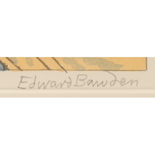 278 - *EDWARD BAWDEN (1903-1989) 'Dunkirk' *EDWARD BAWDEN (1903-1989) 'Dunkirk' signed, titled and numbere... 