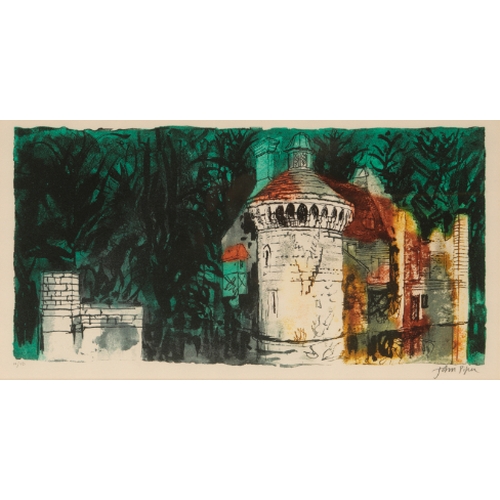 286 - *JOHN PIPER (1903-1992) 'Scotney Castle II' (Levinson 344) signed and numbered 11/50 in pencil to th... 
