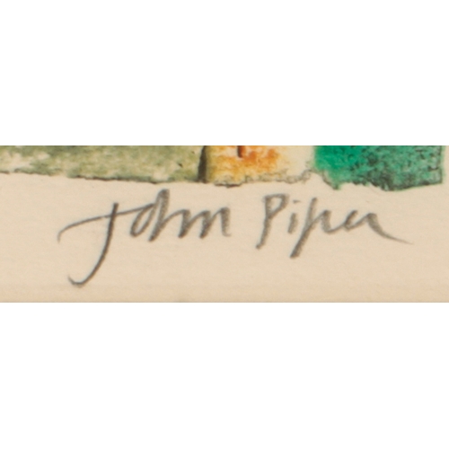 286 - *JOHN PIPER (1903-1992) 'Scotney Castle II' (Levinson 344) signed and numbered 11/50 in pencil to th... 