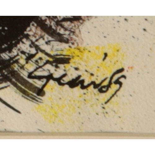 303 - *WILLIAM GEAR (1915-1997) 'Untitled, 1959' signed and dated lower right, abstract composition, mixed... 