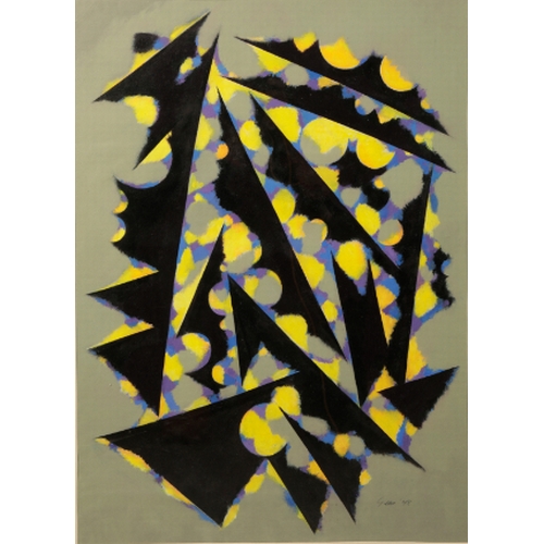 304 - *WILLIAM GEAR (1915-1997) 'Untitled, Dec. 1978' signed and dated lower right, abstract composition, ... 