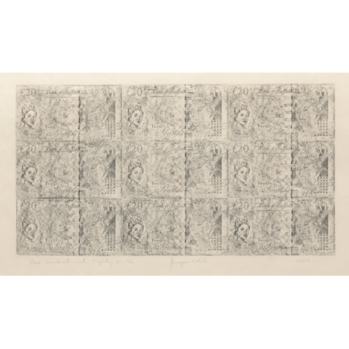365 - *IMOGEN WELCH (Contemporary) 'One Hundred and Eighty Pounds' signed, titled and dated 2009 in pencil... 