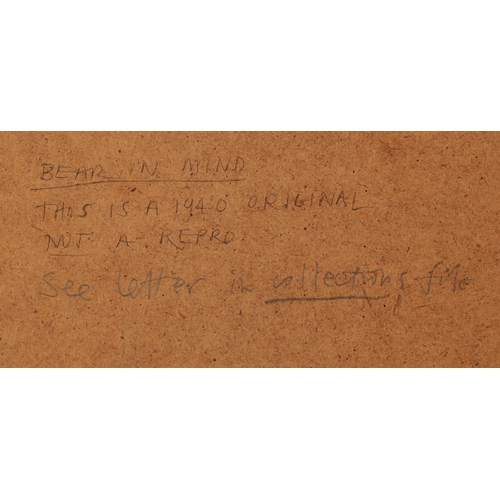 405 - KEEP CALM AND CARRY ON: A PERIOD WORLD WAR II PROPAGANDA POSTER circa 1940, printed by the Ministry ... 