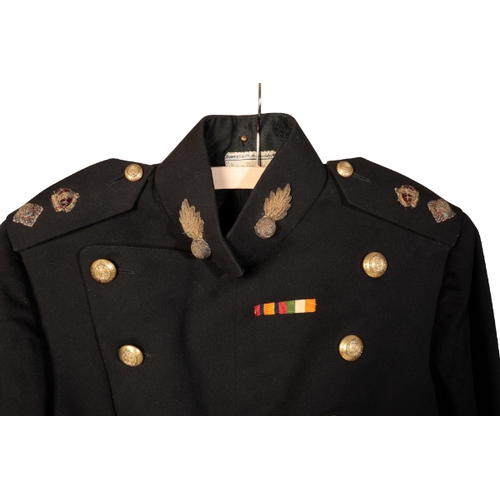 100 - A VICTORIAN FROCK COAT Major D. Ridout, rank Lt. Colonel Royal Engineers, tailored by Hawkes & Co. P... 