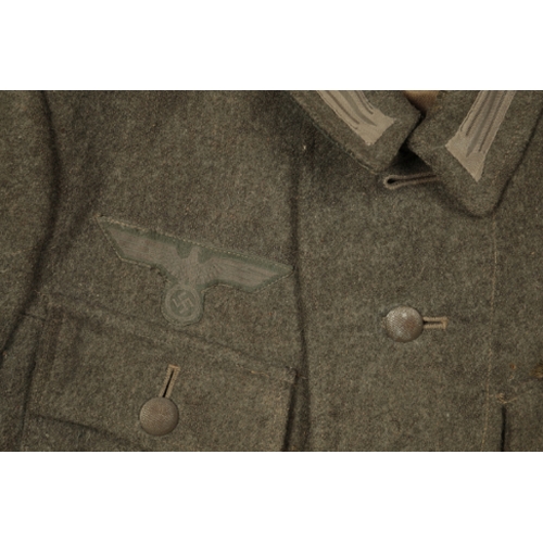 110 - A WWII GERMAN ARMY OFFICERS TUNIC stamped inside 