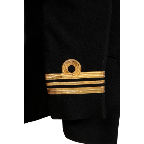 119 - NAVAL UNIFORM ITEMS FOR LIEUTENANT COMMANDER including 1 x uniform suit, no.5 in 1980s parlance, 1 x... 