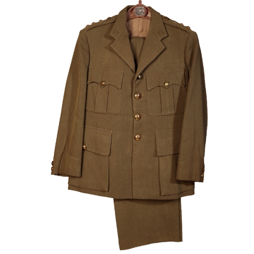 90 - A NO. 2 DRESS JACKET Captains rank, Royal Army Service Corps; another no. 2 dress jacket, Captains R... 