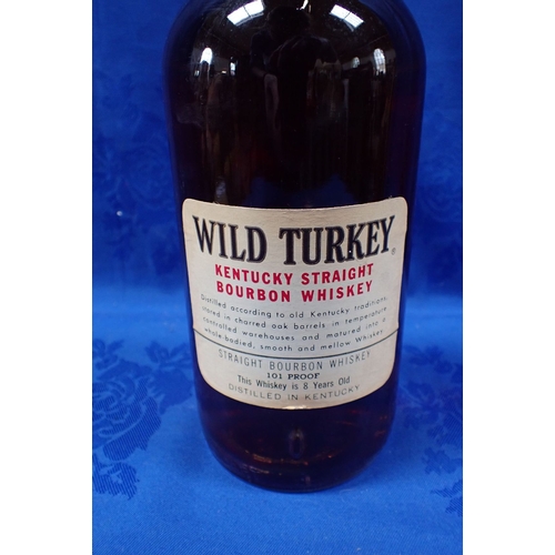 188 - A BOTTLE OF AUSTIN NICHOLS WILD TURKEY, KENTUCKY STRAIGHT BOURBON WHISKEY