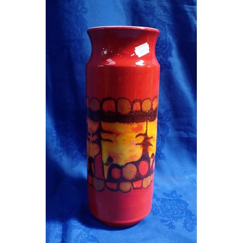 260 - POOLE POTTERY: A LARGE 'DELPHIS' VASE shape 93, 32cm high