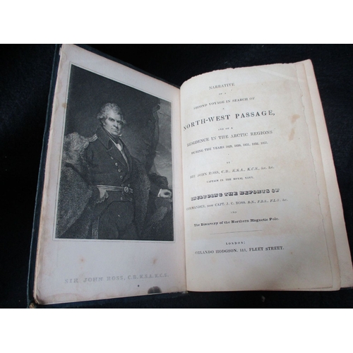 453 - SIR JOHN ROSS: 'NARRATIVE OF A SECOND VOYAGE IN SEARCH OF A NORTH-WEST PASSAGE...' during the years ... 