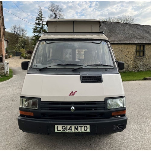 1 - A 1993 RENAULT TRAFIC RIMINI CAMPERVAN Registration Number: L914 MTO: Chassis Number: VF1T3X80510716... 