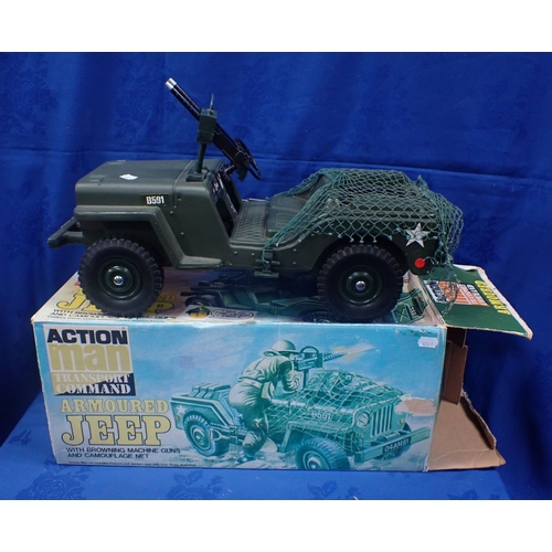 159 - A ORIGINAL BOXED ACTION MAN PALITOY SCORPION TANK (damage to front hatch) together with a boxed Acti... 