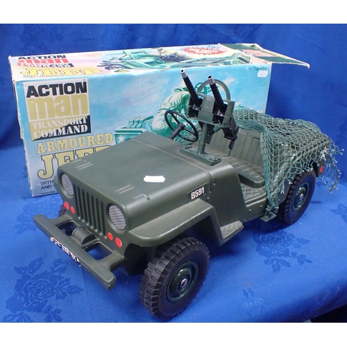 159 - A ORIGINAL BOXED ACTION MAN PALITOY SCORPION TANK (damage to front hatch) together with a boxed Acti... 