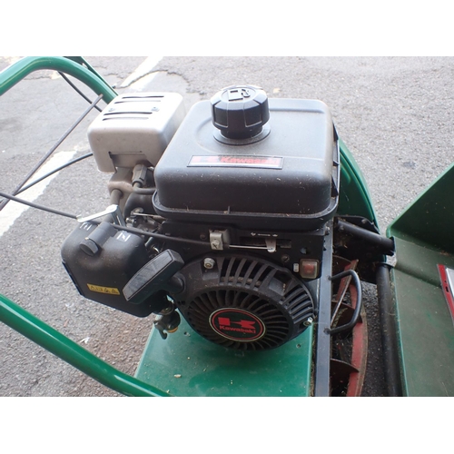 2 - A SUFFOLK PUNCH CYLINDER PETROL LAWNMOWER with a Kawasaki FJ100D engine