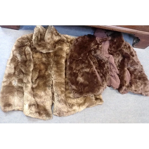 156 - A COLLECTION OF FUR COATS various (5)