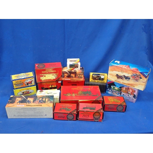 162 - A COLLECTION OF BOXED MATCHBOX MODELS mostly Models of Yesteryear, limited editions