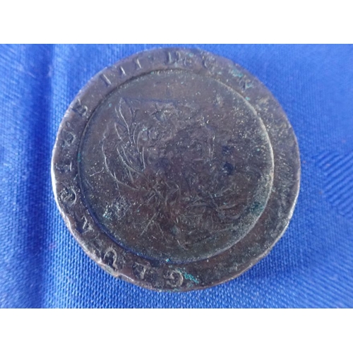 448 - TWO VICTORIAN CROWNS, 1847 AND 1890 a 'Cartwheel' twopence, and other coins