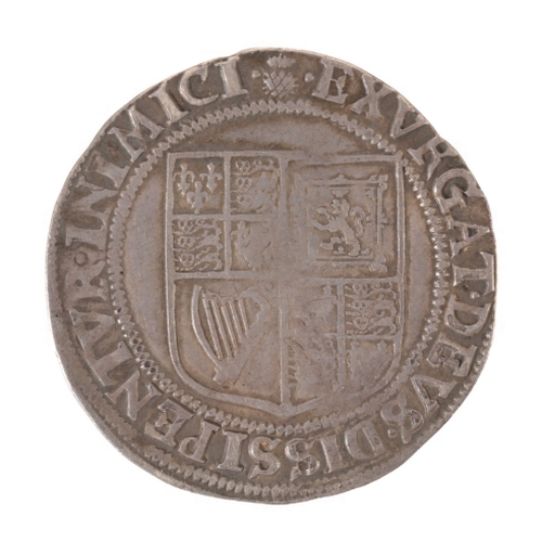 119 - A JAMES I SHILLING. James I silver hammered shilling. 1604-1619. S2656, fifth bust.