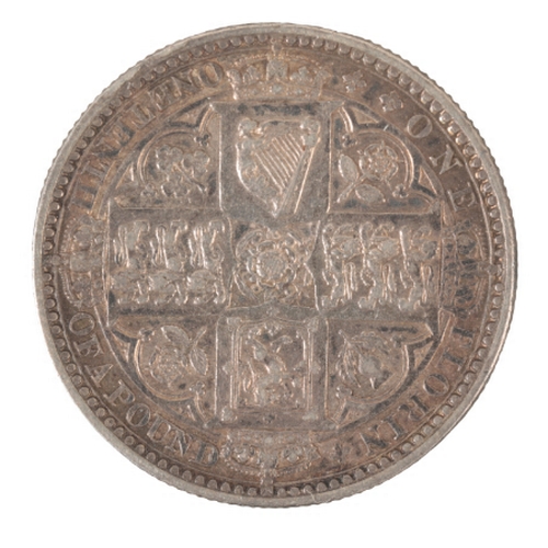 144 - VICTORIA 1849 FLORIN Condition VF+