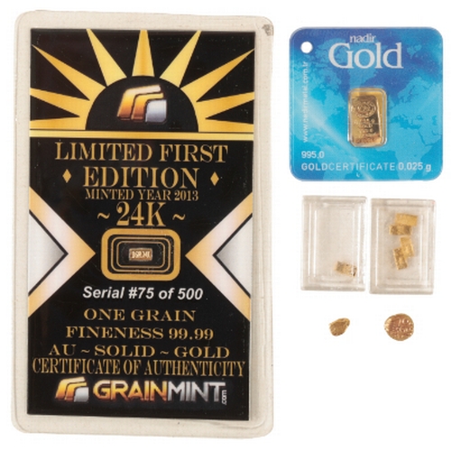 2 - A CELTIC GOLD STATER an Alaskan gold nugget (c.1.55grams); a limited first edition minted 2013 24ct ... 