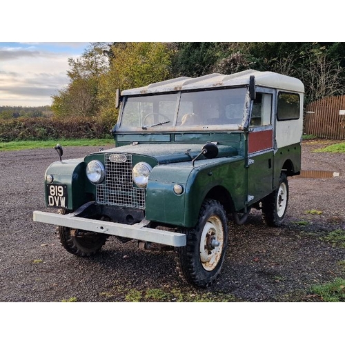 1 - 1955 LAND ROVER SERIES 1, 86 INCH WHEELBASE 2000cc petrol original engine, 4 speed manual, 4wd, high... 