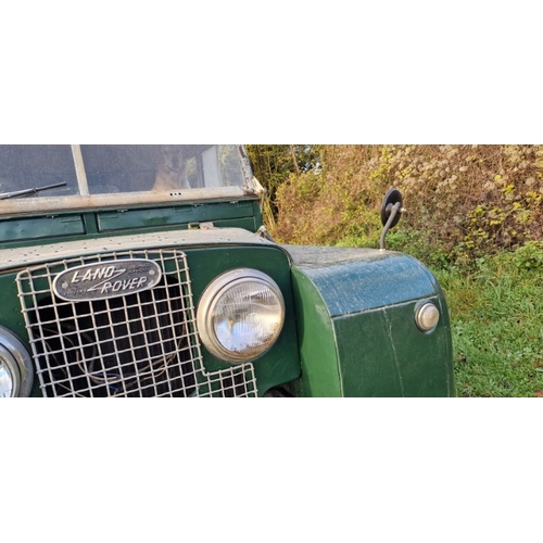 1 - 1955 LAND ROVER SERIES 1, 86 INCH WHEELBASE 2000cc petrol original engine, 4 speed manual, 4wd, high... 