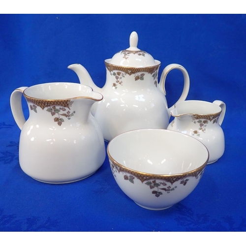 151 - A ROYAL DOULTON 'LYNNEWOOD' TEA SERVICE