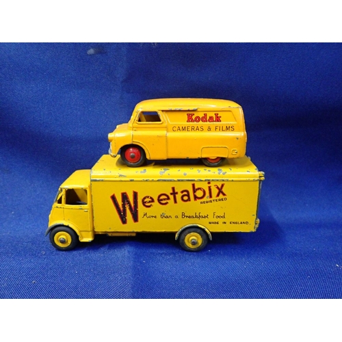 170 - DINKY LOW LOADER, SHELL, WEETABIX, FIRE ENGINE ambulance, and others, good condition