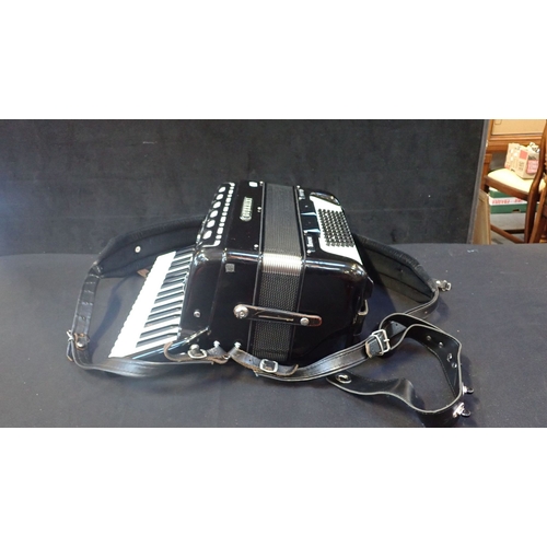 202 - A GUERRINI RAMONA QUATTRO ACCORDION cased