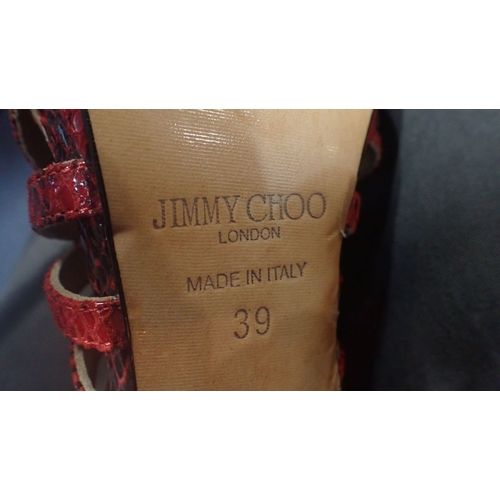 243 - A PAIR OF JIMMY CHOO SHOES size 39, as new