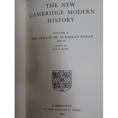 601 - 'THE NEW CAMBRIDGE MODERN HISTORY' vols I-XII covering years 1493-1945, published by the Cambridge U... 