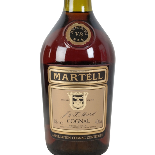 129 - HENNESSY: TWO BOXED 68CL BOTTLES OF VS COGNAC together with a 68cl bottle of Martell Cognac