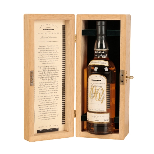 131 - DONGOURNEY PURE POT STILL IRISH WHISKEY SPECIAL RESERVE 1964 one 75cl bottle, limited edition no. 59... 