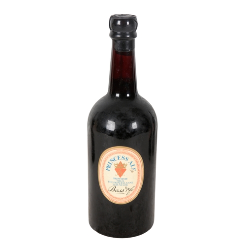 136 - BASS: KING'S ALE approx 300ml. bottle, label dated February 22nd 1902, together with a letter from M... 