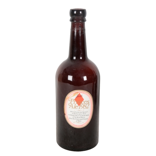 136 - BASS: KING'S ALE approx 300ml. bottle, label dated February 22nd 1902, together with a letter from M... 