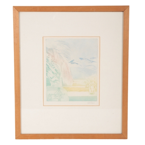 163 - KATE SHAW (B.1958) 'Snowdrops and Sea' signed, titled and numbered 6/10 in pencil to the margin, etc... 