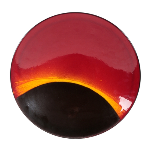 261 - A POOLE POTTERY 'ECLIPSE' LIMITED EDITION CHARGER No. 1568, 6cm high x 41cm diameter, with box, and ... 