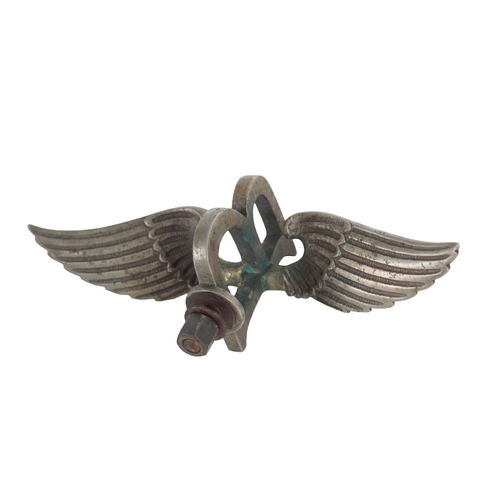 269 - A 'FLYING B' CAR MASCOT designed by F.Gordon Crosby for Bentley, early 20th century, 8cm high, 23.5c... 