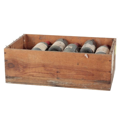 88 - CHATEAU DE SALES, 1962 Pomerol, eleven bottles, in original wooden case (lacking lid)