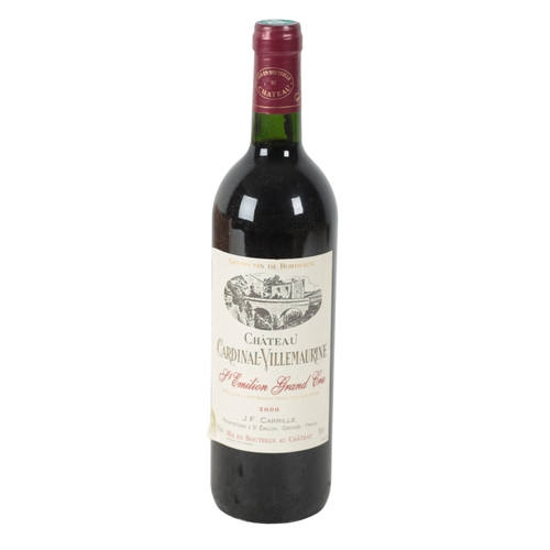 94 - CHATEAU CARDINAL VILLEMAURINE, 2000 Saint-Emilion Grand Cru, 12 bottles, in original wooden case