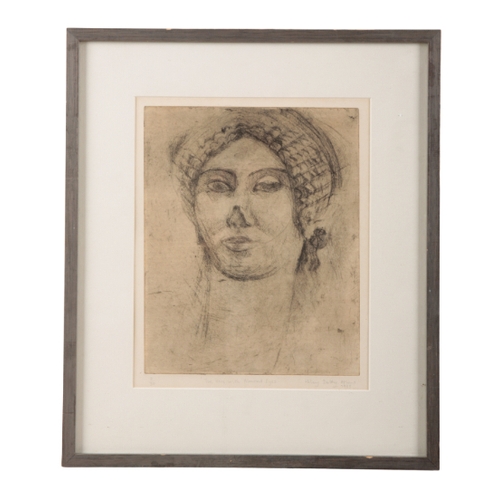 247 - *HILARY DALTRY (CONTEMPORARY) 'The Kore with Almond Eyes' Signed, titled and inscribed 