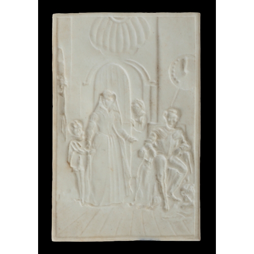 257 - SIX 19TH CENTURY LITHOPANE PANELS various sizes, the largest 13.5cm x 9.5cm and depicting a country ... 